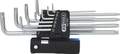 Produktbild von KS Tools  3 in 1 Torx-Winkelstiftschlüssel-Satz,10-tlg XL, 920.2540