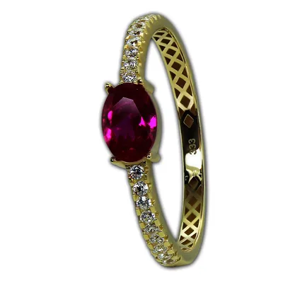Produktbild von GoldDream Ring Gr. 56 17,8 Echtgold333er Gelbgold goldweißpink D2GDR545Y56
