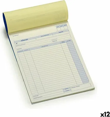 Obrázek produktu pro Dodací sešit 50 listů (21 x 0,5 x 28,5 cm) (12 kusů)