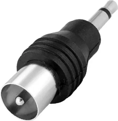 Produktbild von S/CONN maximum connectivity Adapter, Klinkenstecker Mono 3,5mm auf Koaxstecker (57101-)