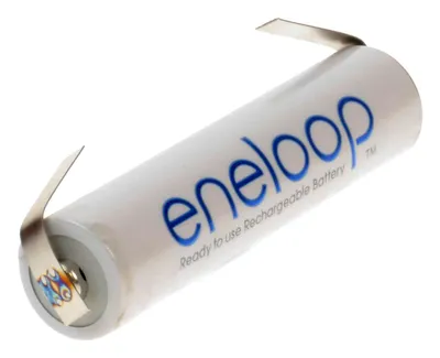 Produktbild von Akku 1,2V 2000 mAh,NiMh Panasonic eneloop AA Mignon mit Lötfahne U