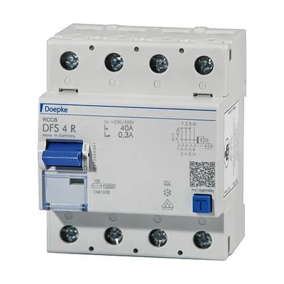 Immagine prodotto di DOEPKE DFS4 040-4/0,30-A R FI-Schutzschalter 040-4/0,30-A R (9136911)