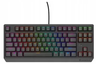 Obrázek produktu pro GENESIS Thor 230 TKL, Kabel, USB, Mechanický spínač, QWERTY, RGB LED, Černá
