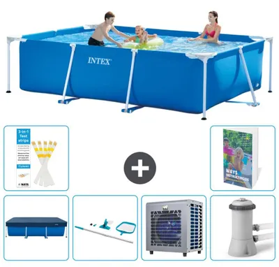 Obrázok produktu pre Obdĺžnikový bazén s rámom – 300 x 200 x 75 cm – 5-dielny, model S109
