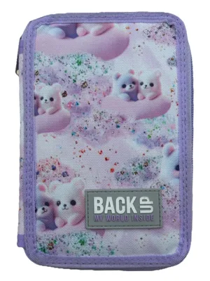 Produktbild von Bärchen 3 Fach Federtasche gefüllt Federmäppchen Federmappe Mäppchen Bären