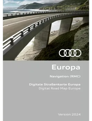 Produktbild von Audi Navigationsupdate Europa Version 2024 (RMC), SD-Karte mit Aktivierungsdokum