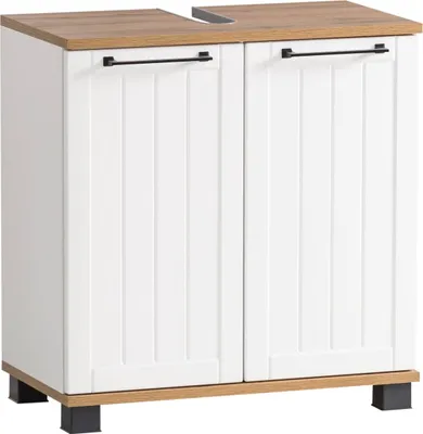 Obrázek produktu pro Koupelnová skříňka pod umyvadlo Möbelpartner Jelda bílá 59,8 x 62,4 x 32,6 cm