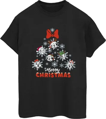 Produktbild von Disney - "Mickey Mouse and Friends" T-Shirt für Damen BI39314 (3XL) (Schwarz)