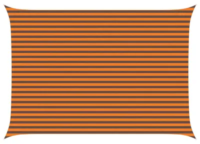 Produktbild von vidaXL Sonnensegel Orange und Braun 5 x 3,5 m 100 % Polyester Oxford