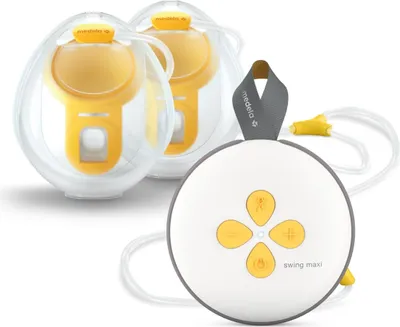 Produktbild von MEDELA Hands-free Milchpumpe SWING MAXI ideal geformt und ultraleicht doppeltes Abpumpen