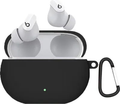 Immagine prodotto di INF Custodia in silicone con fibbia per auricolari Beats Studio Buds - Blu notte Nero