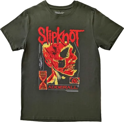 Produktbild von Slipknot - T-Shirt für Herren/Damen Uni RO5672 (XXL) (Grün)