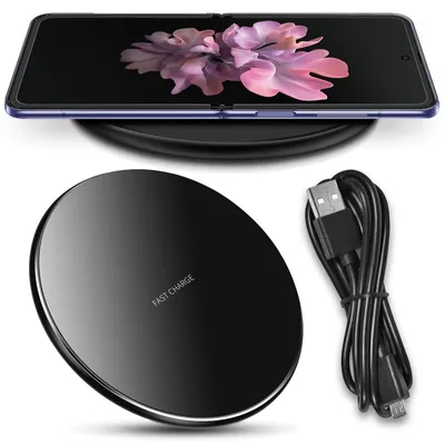 Produktbild von Wireless Ladegerät für Samsung Galaxy Z Flip Fold 8 7 6 Charger 15W Ladestation