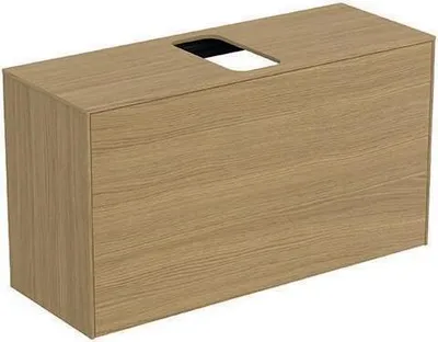 Produktbild von Waschtischplatte CONCA ohne Ausschnitt, 1002x373mm Eiche hell Eiche hell