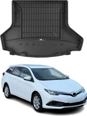Produktbild von OMAC Gummi Kofferraumwanne für Toyota Auris Touring Sport 2012-2018 Schwarz TPE