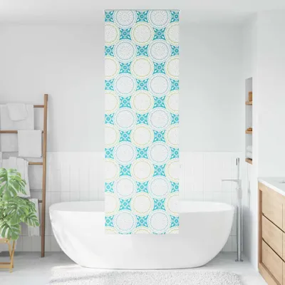 Immagine prodotto di vidaXL Tenda a rullo per doccia 60x240 cm Larghezza del tessuto 56 cm