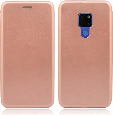 Produktbild von Handy Schutz Hülle für Huawei Mate 20 Handytasche mit Magnetdeckel Kartenfach und Standfunktion Klapphülle Rosegold