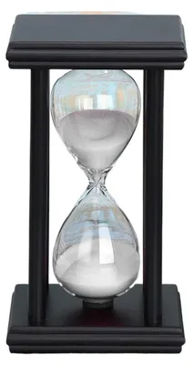 Produktbild von Moderne Sanduhr aus Holz für Zeitmessung und Dekoration