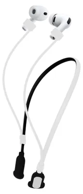 Produktbild von kwmobile Silikon Halteband für Apple Airpods 3 / 4 / Pro 1 / Pro 2 / Airpods Pro 3 Halterung Jogging - in-Ear Headphones Band Strap - Kopfhörer