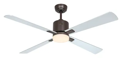 Immagine prodotto di Ventilatore da soffitto ECO NEO III 132 Bronzo - Wengé/Argento WiFi con luce