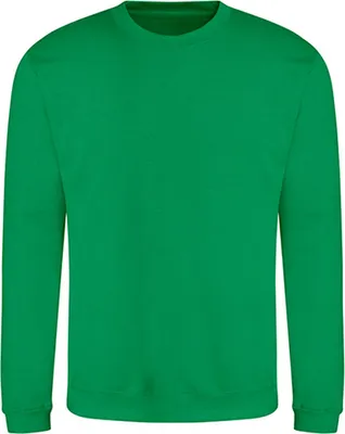 Produktbild von Just Hoods JH030 | Herren Sweatshirt +WRAP  - Farbe: Kelly Green - Größe: XS