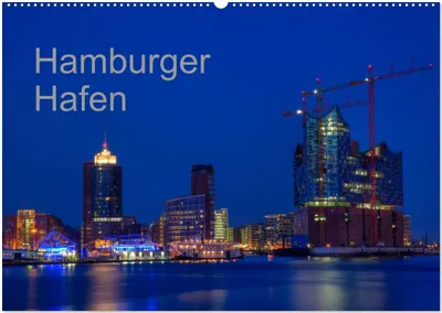 Produktbild von Hafen Hamburg (Wandkalender 2026 DIN A2 quer), CALVENDO Monatskalender