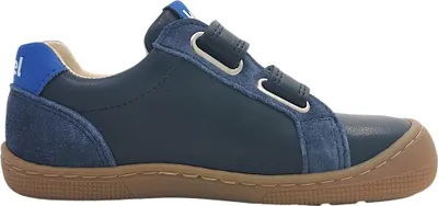 Imagen del producto de Koel Denis: Zapatos para niños, zapatos de vestir para niños, cierre de velcro, zapatos tipo "barefoot", color azul, para uso casual