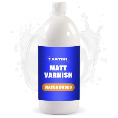 Immagine prodotto di Vernice acrilica trasparente opaca da 250 ml | Vernice opaca | Vernice trasparente opaca per colori acrilici | Vernice acrilica trasparente a base d'acqua | Vernice protettiva per colori acrilici