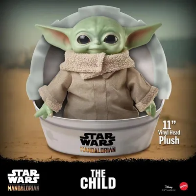 Obrázek produktu pro Star Wars Mandalorian Dítě Yoda Plüschfigur