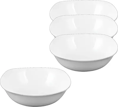 Produktbild von Wilmax Schale 345 ml 14.5 cm Weiß Porzellan 4er Set WL-992000/A4