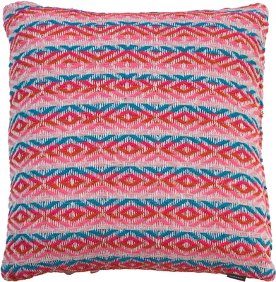 Produktbild von Kissen - 45 x 45 cm - Mehrfarbig - Rautenmuster