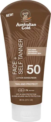 Produktbild von Australian Gold Face-to-Face Selbstbräuner LSF 50 (88 ml)