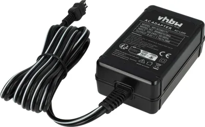 Produktbild von vhbw Netzteil kompatibel mit Sony Handycam DCR-DVD406E, DCR-DVD410, DCR-DVD410E, DCR-DVD450, DCR-DVD405, DCR-DVD405E Kamera, Digitalkamera, 2m