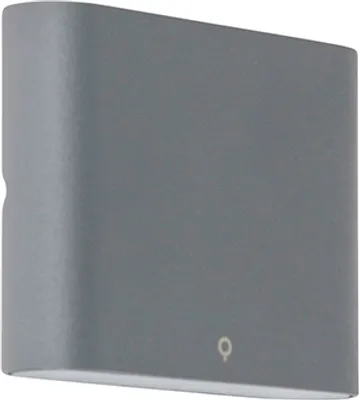 Produktbild von Wandleuchte Anthrazit 11,5 cm inkl  LED IP65 Batt