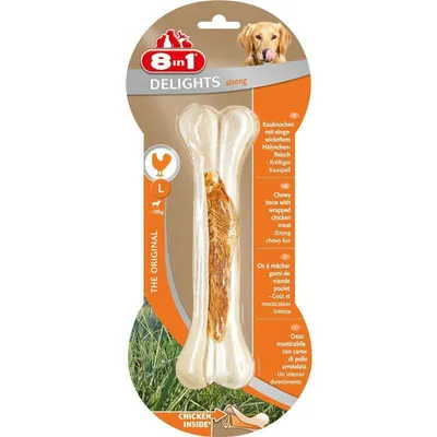 Produktbild von 8in1 Dental Delights Kauknochen Strong L