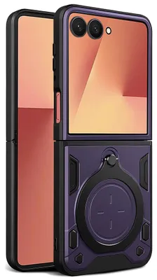 Produktbild von Techsuit - CamGuard Pro Hülle für Samsung Galaxy Z Flip7 - lila
