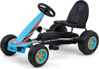 Obrázek produktu pro Dětská šlapací motokára Go-kart Milly Mally Viper modrá
