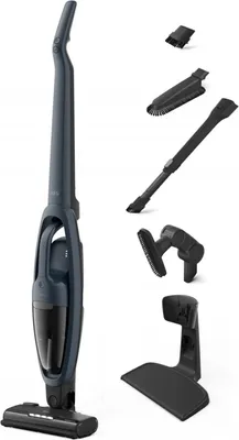 Produktbild von AEG CLEAN 5000 Akku-Staubsauger kabellos / Akku-Laufzeit: bis zu 45 Min. /  Farbe: Denim Blue AS52CB18DB Blau