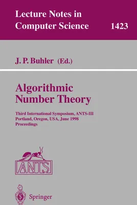 Produktbild von Algorithmic Number Theory
