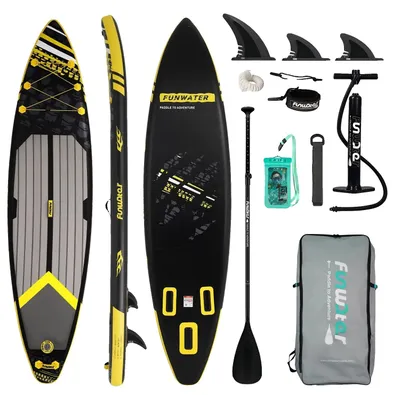 Produktbild von Aufblasbares Stand-Up-Paddle-Board, leichte Konstruktion, vollständiges Zubehör, SUPFW16K
