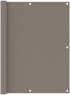 Immagine prodotto di Tenda protettiva per balcone - 120x400 cm - Privacy - Tessuto Oxford - Colore taupe - Resistente al vento e ai raggi UV - Alta qualità