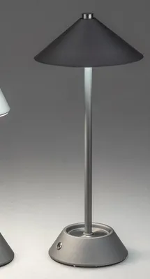 Produktbild von LED Tischlampe TOUCH matt grau H. 33cm aus Metall Formano WA