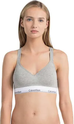 Produktbild von Calvin Klein Underwear Modern Baumwolle Bralette Grey Heather S
