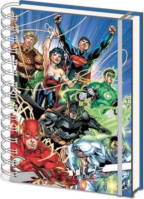 Produktbild von Justice League - Notizbuch - United