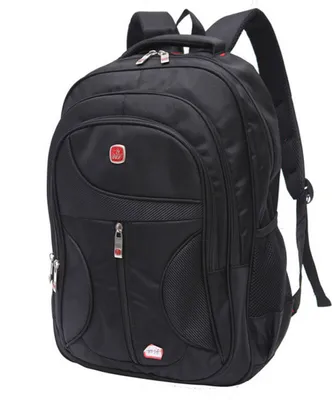 Produktbild von 15,6 "Männer im Freien Nylon wasserdichte Rucksack Satchel Travel Laptop Umhängetasche