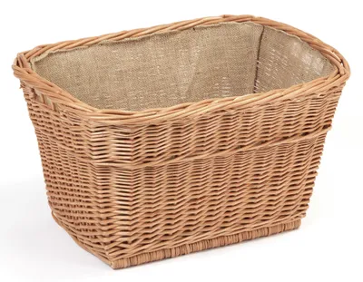 Produktbild von Kaminkorb Holzkorb Kaminholzkorb aus Weide mit Jute (Art. 90170)