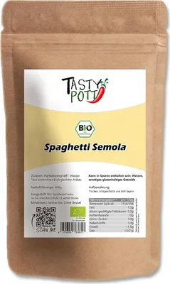 Produktbild von Tasty Pott  Spaghetti Semola - ab 1000g
