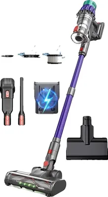 Obrázek produktu pro Akumulátorový vysavač, sací výkon 650 W, odnímatelná baterie, V22 Purple, EU