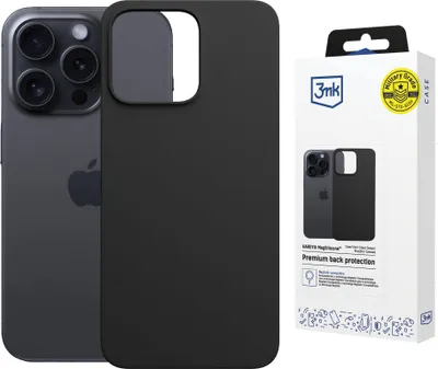 Produktbild von 3MK Hardy MagSilicone Apple iPhone 15 Pro Max Graphit