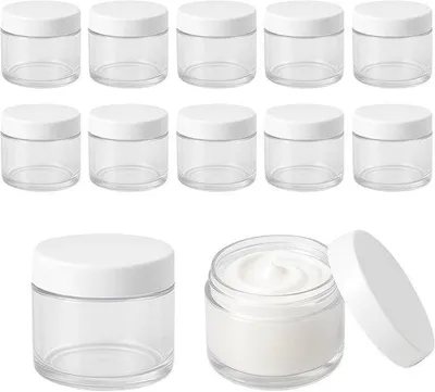 Obrázek produktu pro Malé plastové kelímky na krém – 12 kusů – 35 ml